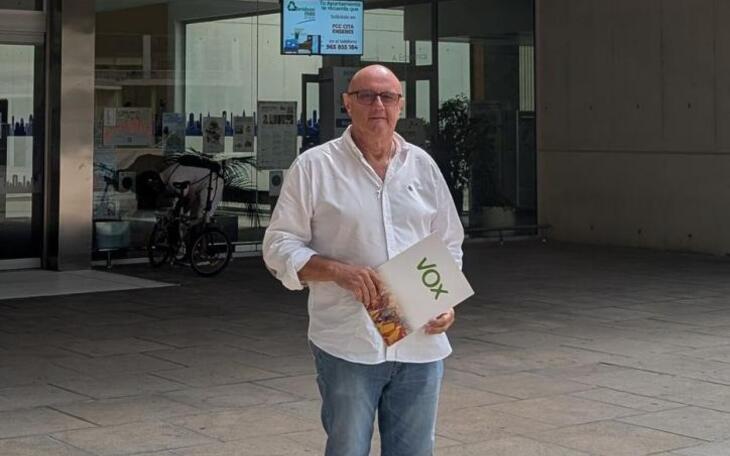 Portavoz y concejal de VOX en Benidorm, José Miguel San Martín